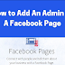 Add An Admin to Facebook Page