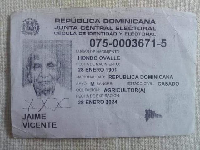 Fallece el hombre más viejo de República Dominicana