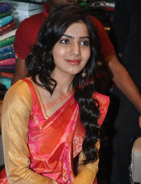 SAMANTHA LATEST SAREE PICTURES