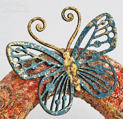 Blue Fern Studios Royal Monarchs Butterfly - Detail photo 3