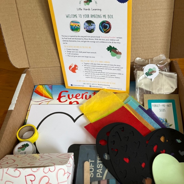 June's Little Hands Learning box contents