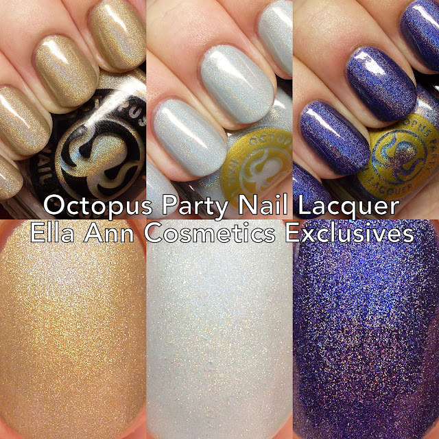 Octopus Party Nail Lacquer Ella Ann Cosmetics Exclusives