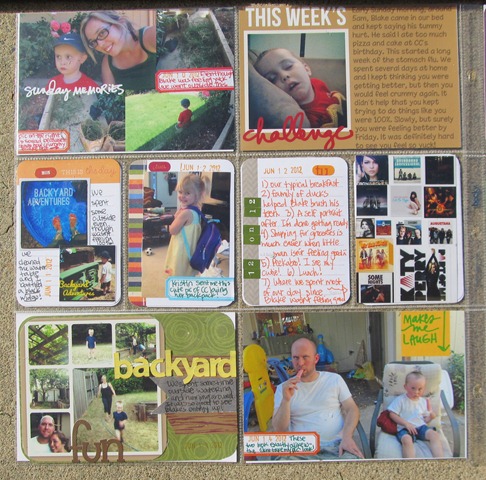 Project Life- Week 24 Left