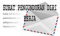 contoh surat pengunduran diri