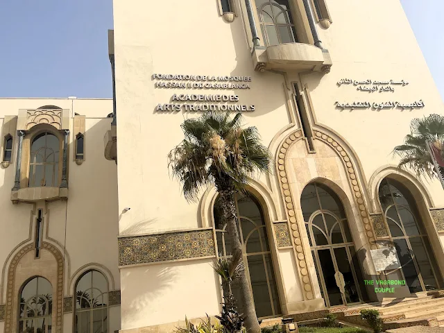 Academy of Traditional Arts, Hassan II Mosque, Casablanca, Morocco, Africa