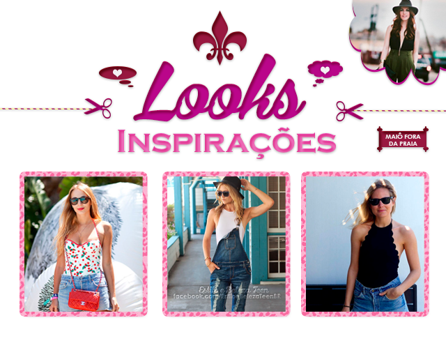 Looks Inspirações : Maiô fora da praia também 