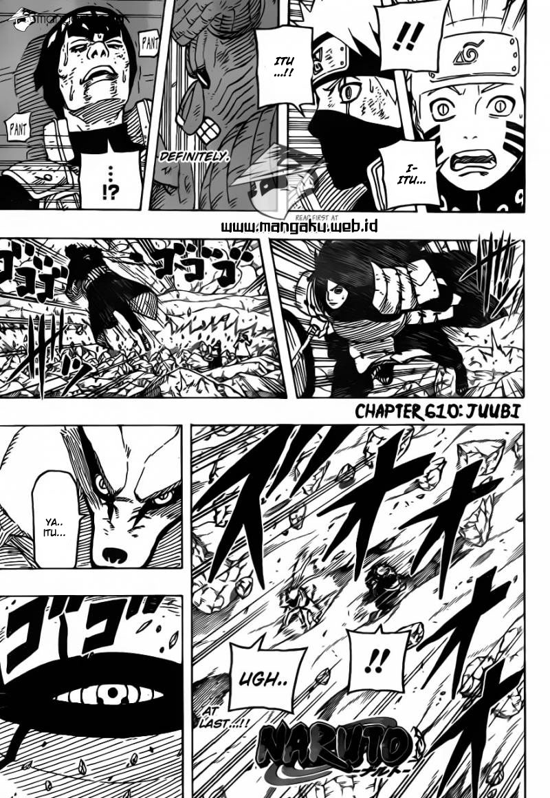Manga Naruto Chapter 610 Juubi New Yakuza Gaiden