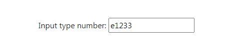 form input field as number