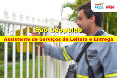 RGE abre vaga para Assistente de Serviços de Leitura e Entrega em São Leopoldo