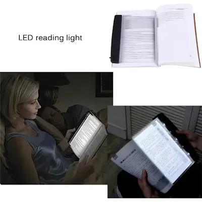 Book Light LED Reading Light Night Light Book Family Study Light Eye Care Reading Lamp Portable Bookmark Light for Reading in Bed, Car hown - store