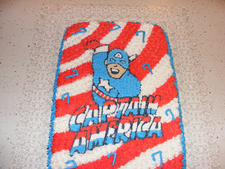 Captain America Birthday Cake on Dana S Cake Creations  Captain America Birthday Cake