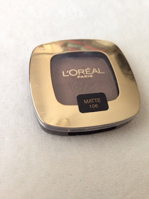 L'oreal's eye shadow in the number 106