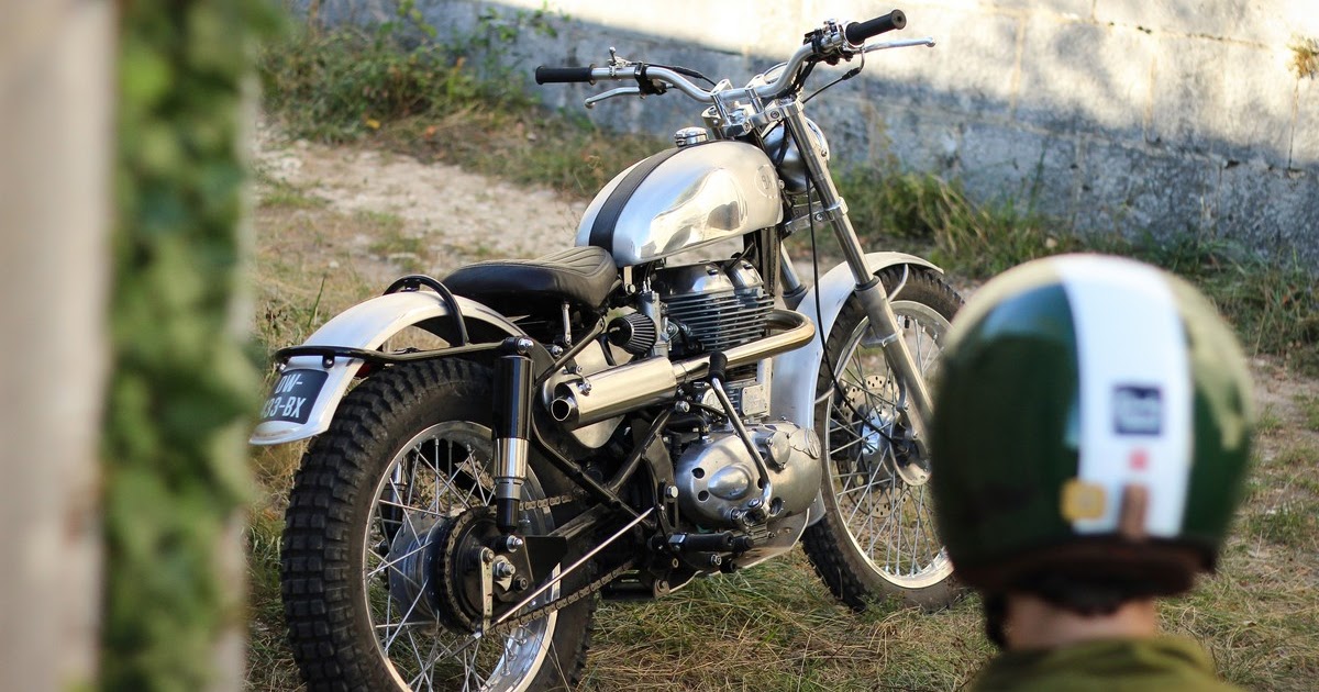 Royal Enfield Classic 500 Trial Ltd BAAK - RocketGarage ...