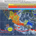 Lluvias muy fuertes con tormentas intensas se prevén en estados del sur y el sureste de México