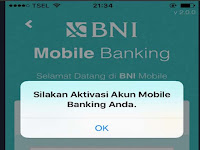 Ganti Hp tapi nomor sama mobile banking BNI 
