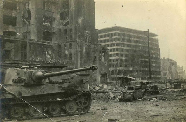 Fotografías de Berlín en ruinas en 1945