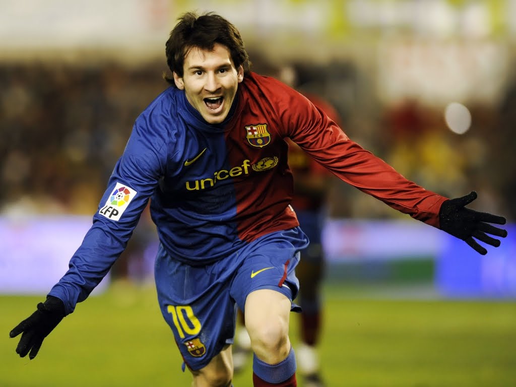 Lionel Messi, FC Barcelona striker celebrated hits