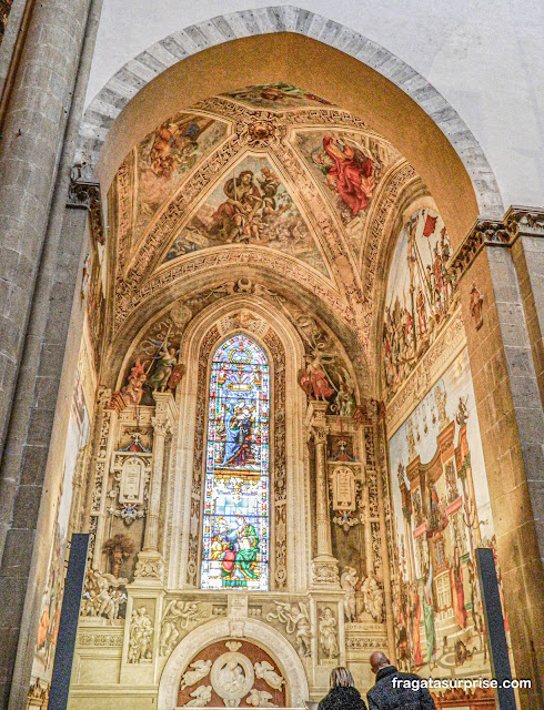 Capela Strozzi na Basílica de Santa Maria Novella em Florença