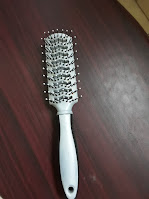 This is a photo of my hairbrush