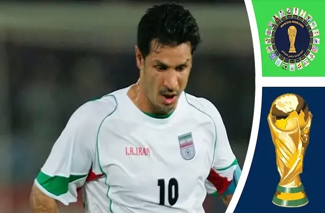 علي دائي هو أكبر لاعب ايراني ظهر في كأس العالم