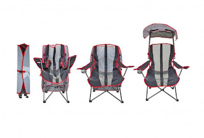 Kelsyus Original Canopy Chair, The Portable Folding Lawn Chair With Sun Guard