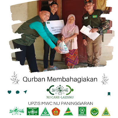 Galeri Qurban Membahagiakan MWC NU Paninggaran 2023