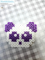 modèle tuto panda perles Hama créations Hama