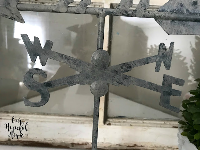 N S E W weathervane directions