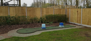 Crazy Golf at Fletchers Family Garden Centre in Eccleshall, Stafford