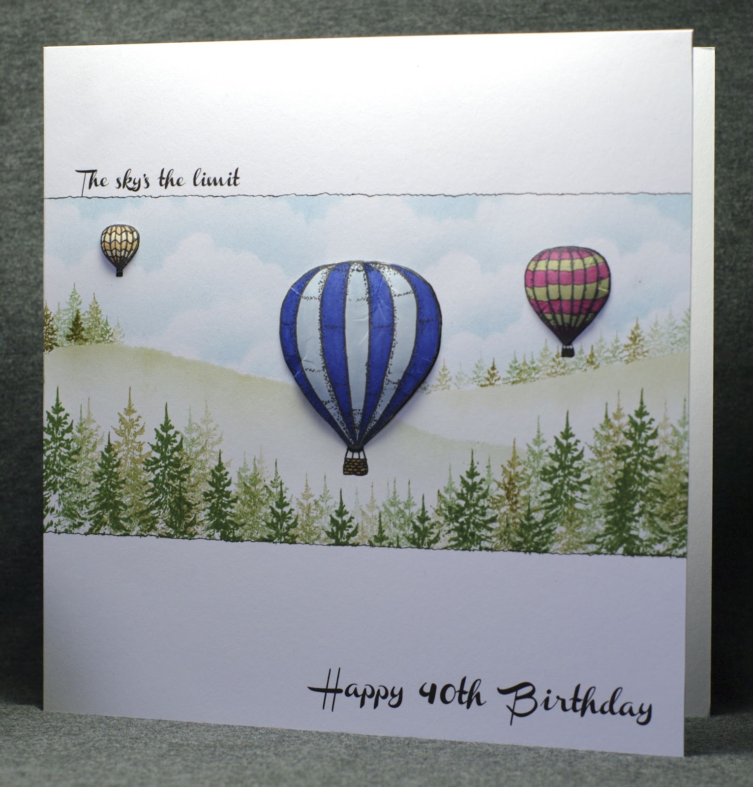Lynne's Crafty Little Blog: 40th Birthday Card - Male