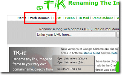 cara mendapatkan cara setting pemasangan Top Level Domain Gratis TLD dari Dot.Tk untuk Blogspot