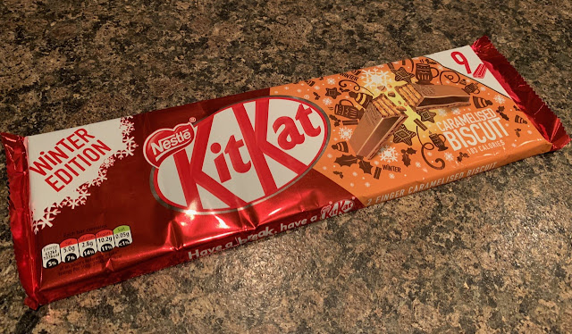 Winter Edition Caramelised Biscuit KitKat