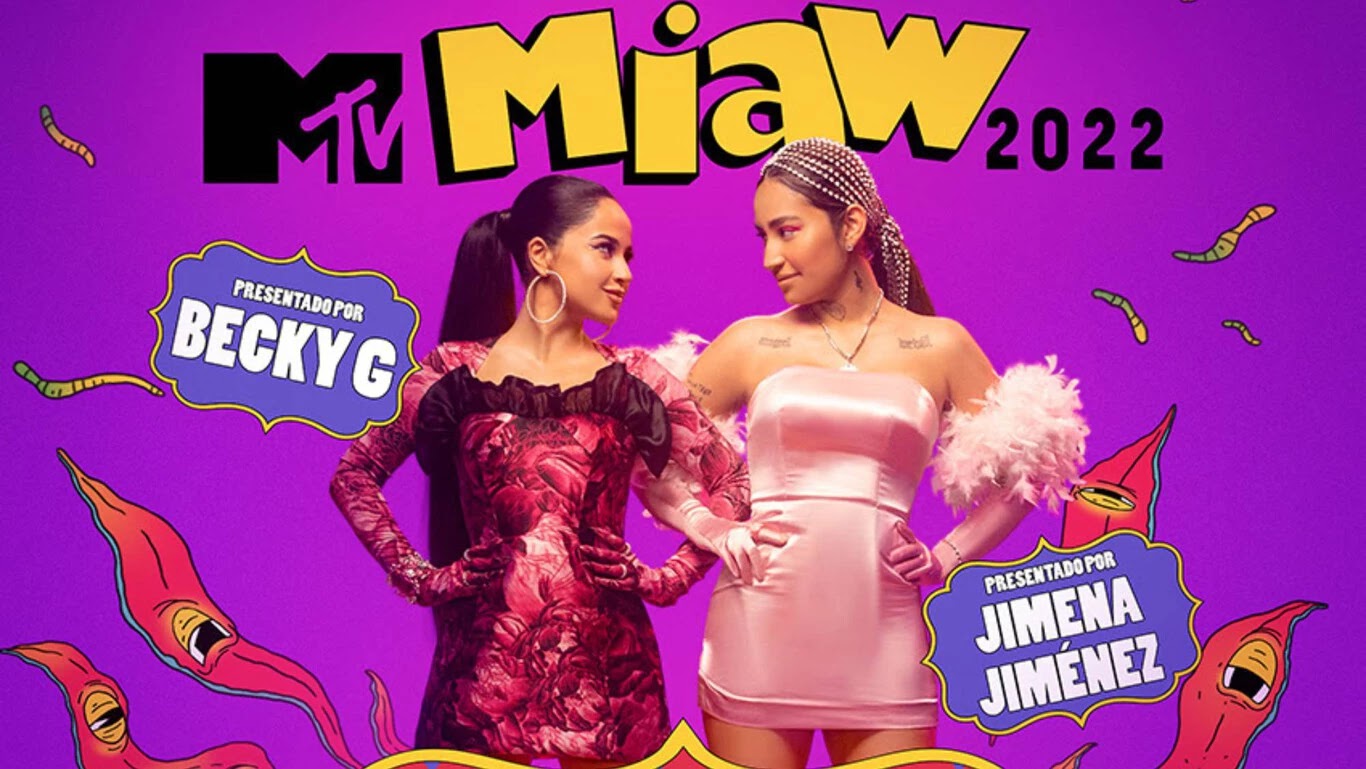 Mira el MTV MIAW 2022 en vivo y gratis por internet en México: estos son los invitados, presentadores y horario del evento