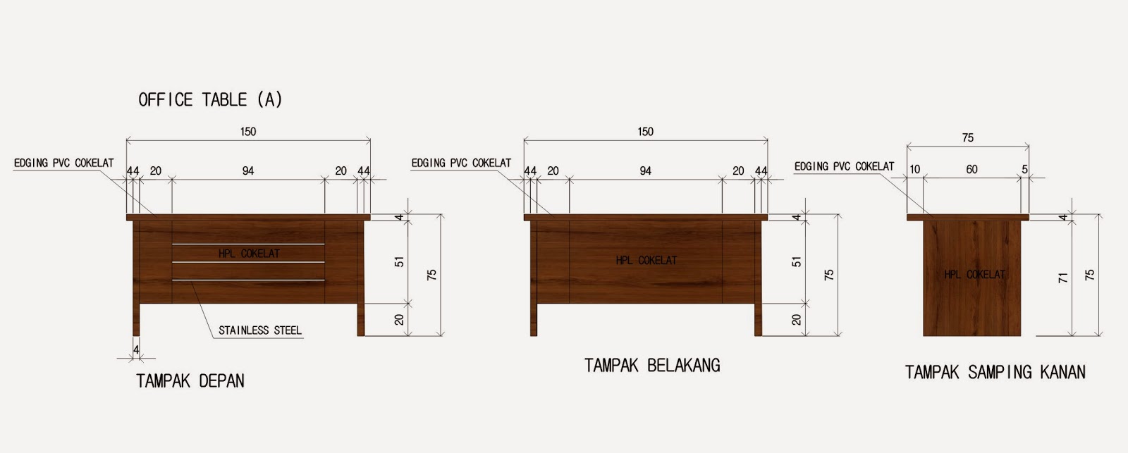 IDEsign Arsitektur Pembuatan Furniture Di Gedung BUMN Kawasan