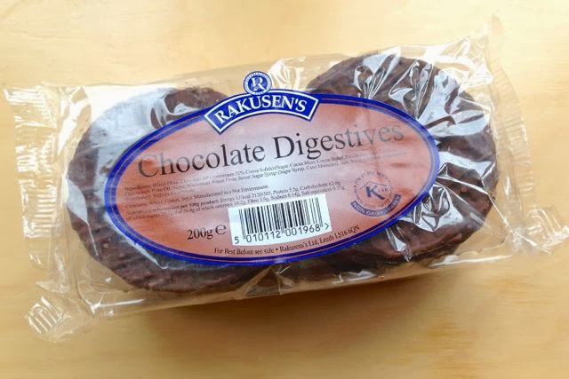 Rakusen's Dairy-Free Chocolate Digestives