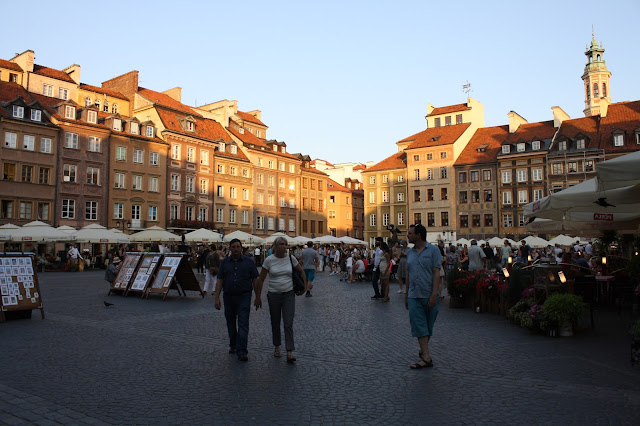 Plaza del Mercado, Varsovia.