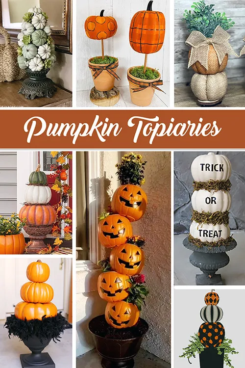 Pumpkin Topiaries