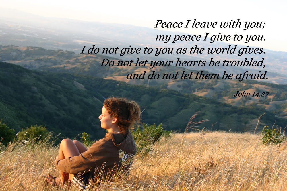 jesus quotes on peace. John 14:27 Bible Verse about