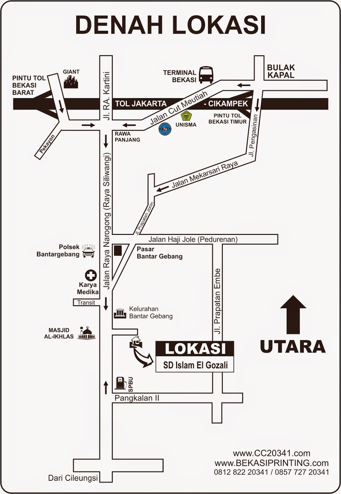 Contoh Gambar Sketsa Jalan Sobsketsa