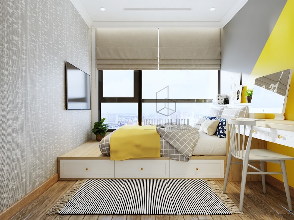 Yellow-bedroom