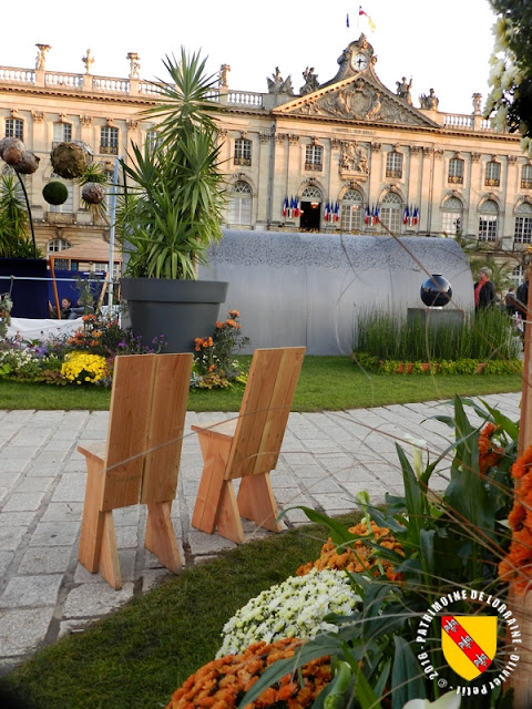 NANCY (54) - Place Stanislas : photos du jardin éphémère 2016