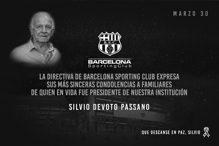 Falleció Silvio Devoto Passano, Ex Presidente de BSC