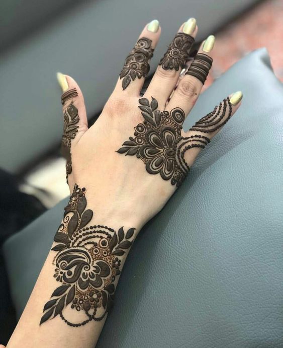 Modern Mehndi Design