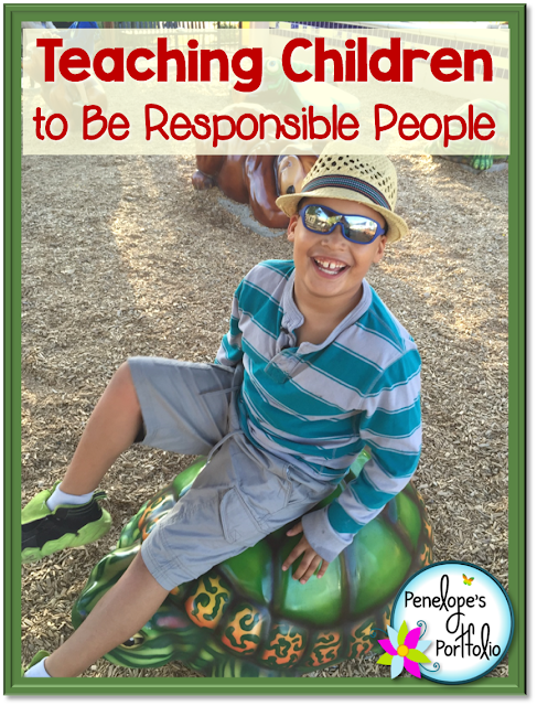 A boy sitting on a play turtle in a park, looking happy