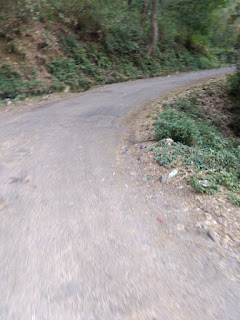 Calm road at sari