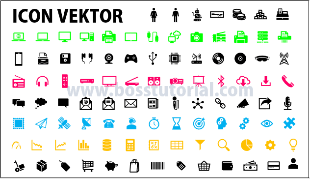  Saat ini kita seringkali menjumpai aneka macam bentuk ikon dalam kehidupan keseharian kita Teknik Download Icon Vektor yang Tepat