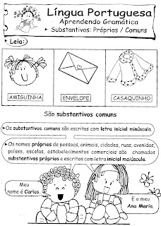 ATIVIDADES DE PORTUGUÊS PARA 3° ANO GRAMÁTICA INFANTIL