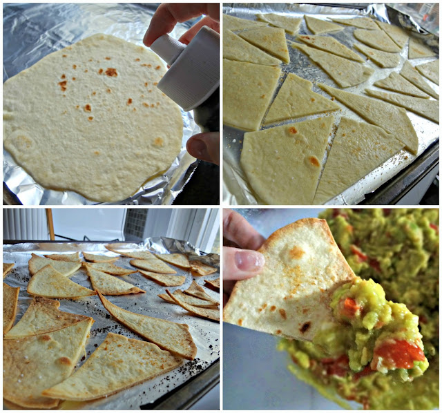 Homemade Baked Tortilla Chips