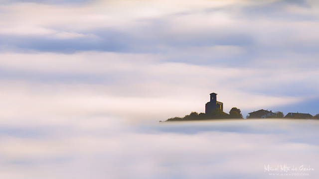 Mar de niebla en el valle de Aramaio