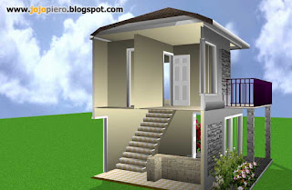 Jojo Rumah type 21 Dua Lantai 